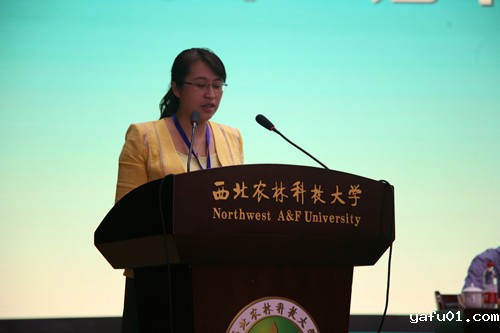 梁希奖获奖代表、北京林业大学经管学院姜雪梅博士发言